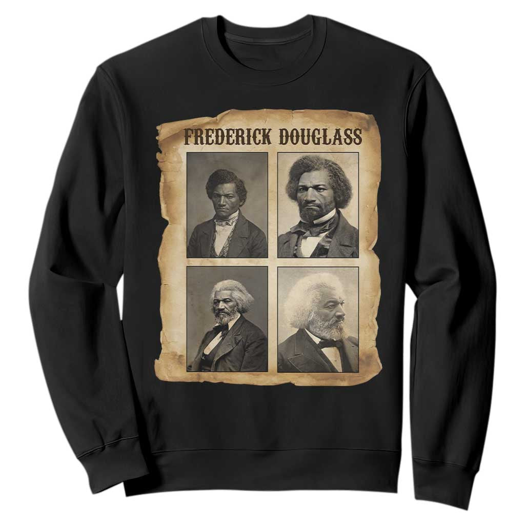 The Life Of Frederick Douglass Sweatshirt Historical Black History - African Pride