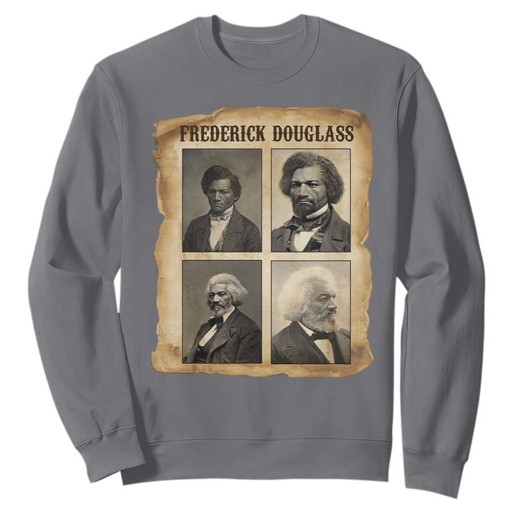 The Life Of Frederick Douglass Sweatshirt Historical Black History - African Pride