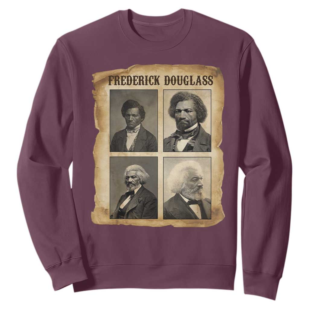 The Life Of Frederick Douglass Sweatshirt Historical Black History - African Pride