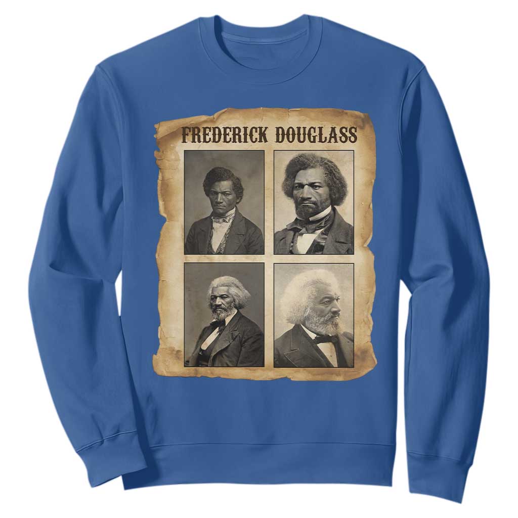 The Life Of Frederick Douglass Sweatshirt Historical Black History - African Pride