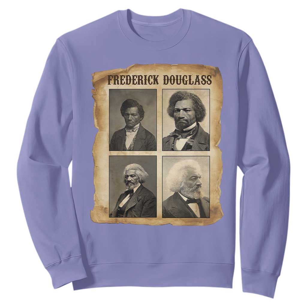 The Life Of Frederick Douglass Sweatshirt Historical Black History - African Pride