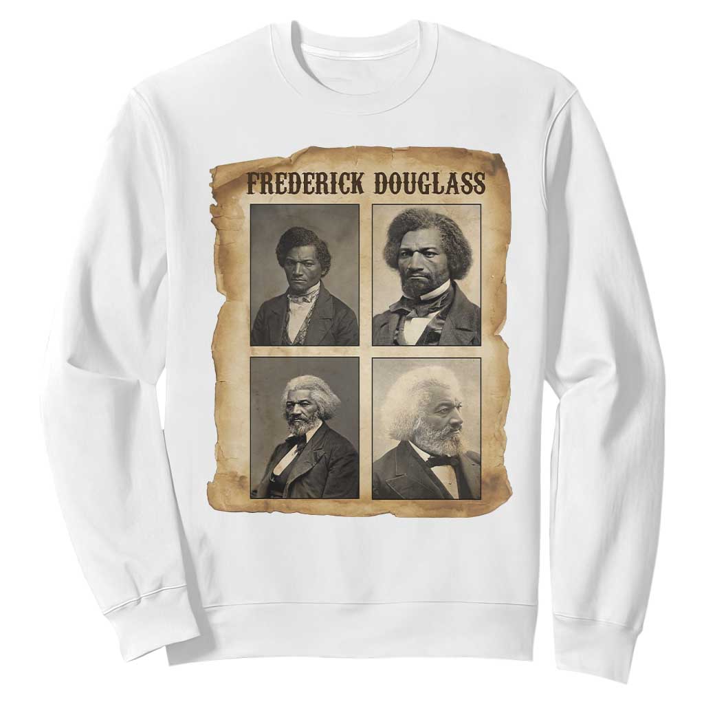 The Life Of Frederick Douglass Sweatshirt Historical Black History - African Pride