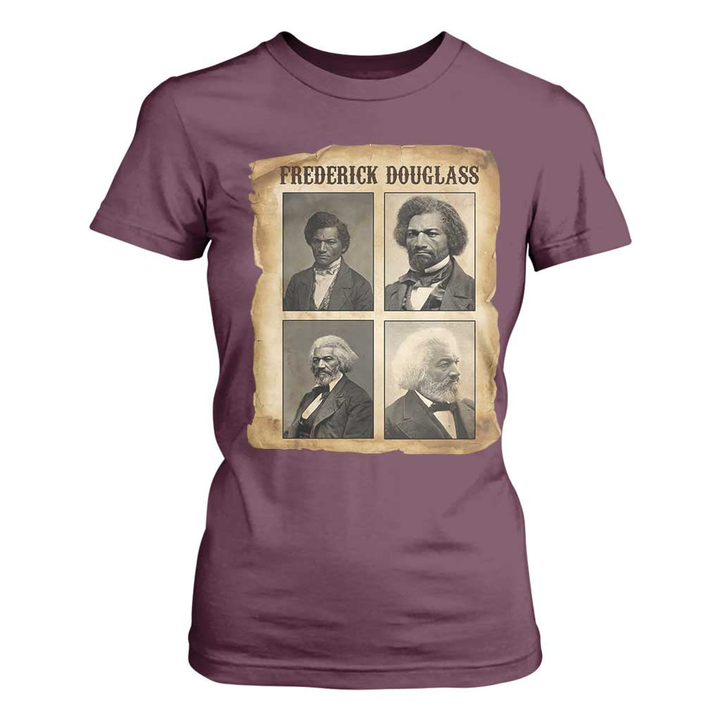 The Life Of Frederick Douglass T Shirt For Women Historical Black History - African Pride