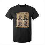 Vintage Black History Heroes T Shirt For Kid Strong Black Pride - African Pride