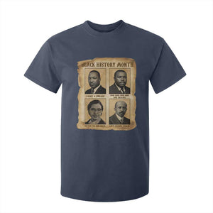Vintage African American Heroes T Shirt For Kid Black Pride Inspiration - African Pride