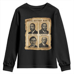 Vintage African American Heroes Youth Sweatshirt Black Pride Inspiration - African Pride