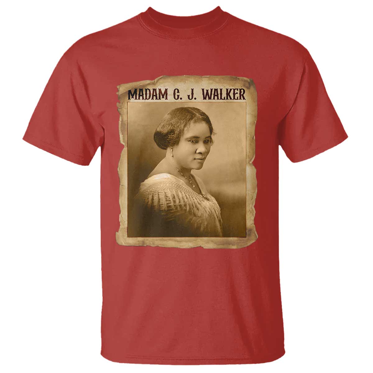 Madam CJ Walker T Shirt Female Empowerment History Gift - African Pride