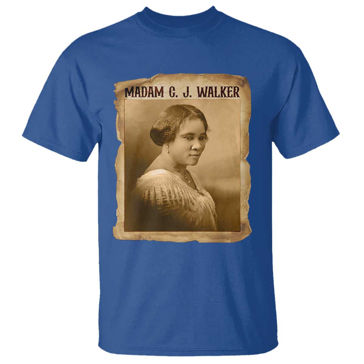 Madam CJ Walker T Shirt Female Empowerment History Gift - African Pride