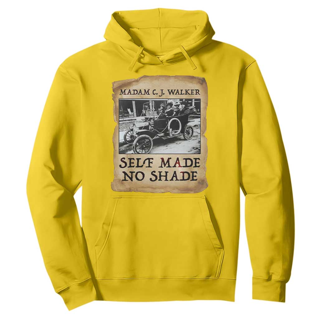 Madam CJ Walker Self Made Millionaire Hoodie Strong Black Woman Leader - African Pride