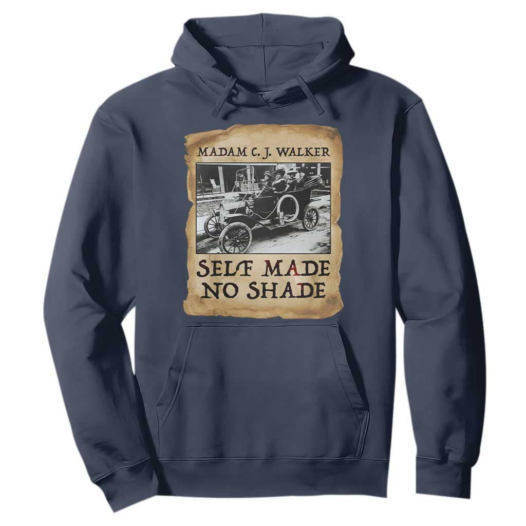 Madam CJ Walker Self Made Millionaire Hoodie Strong Black Woman Leader - African Pride