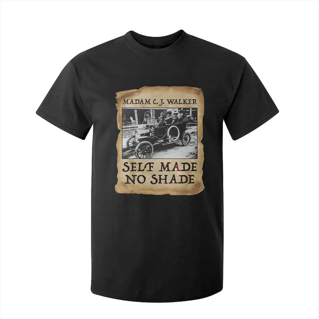 Madam CJ Walker Self Made Millionaire T Shirt For Kid Strong Black Woman Leader - African Pride