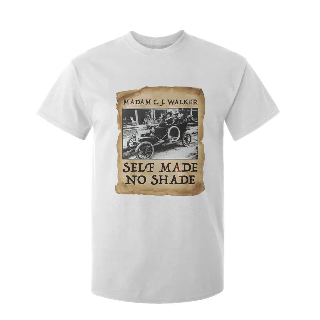 Madam CJ Walker Self Made Millionaire T Shirt For Kid Strong Black Woman Leader - African Pride