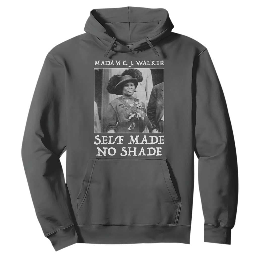 Madam CJ Walker Hoodie Self Made No Shade Female Empowerment - African Pride