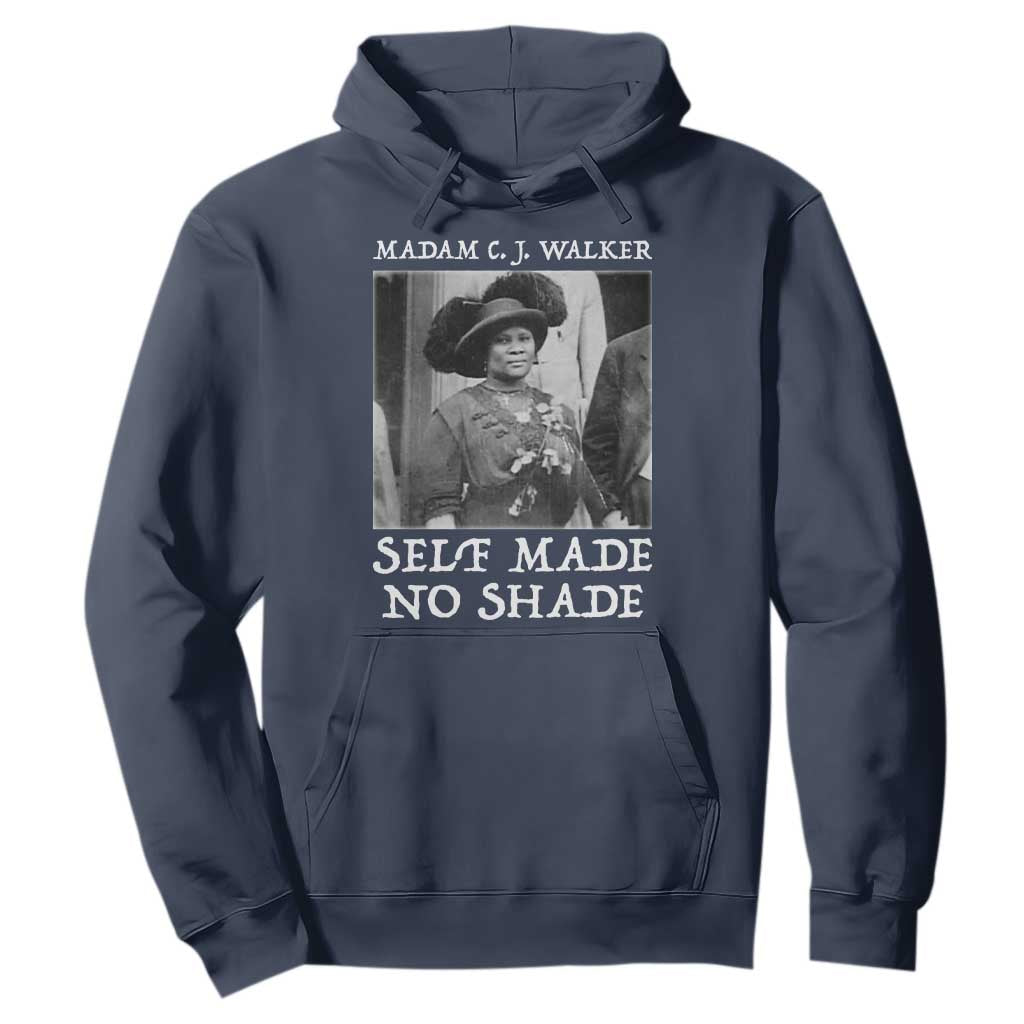 Madam CJ Walker Hoodie Self Made No Shade Female Empowerment - African Pride