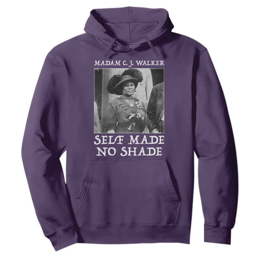 Madam CJ Walker Hoodie Self Made No Shade Female Empowerment - African Pride