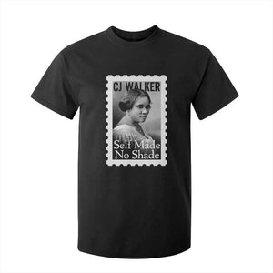 Madam CJ Walker T Shirt For Kid Strong Black Woman Leader - African Pride