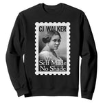 Madam CJ Walker Sweatshirt Strong Black Woman Leader - African Pride