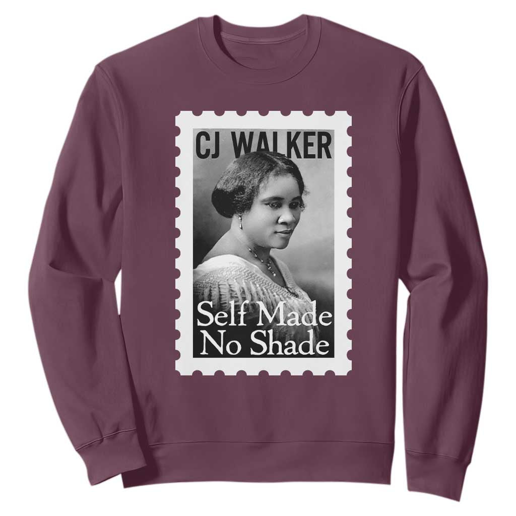 Madam CJ Walker Sweatshirt Strong Black Woman Leader - African Pride