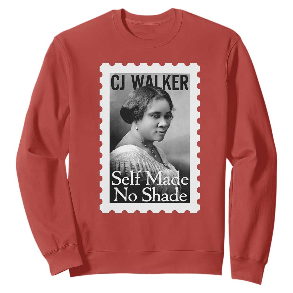 Madam CJ Walker Sweatshirt Strong Black Woman Leader - African Pride