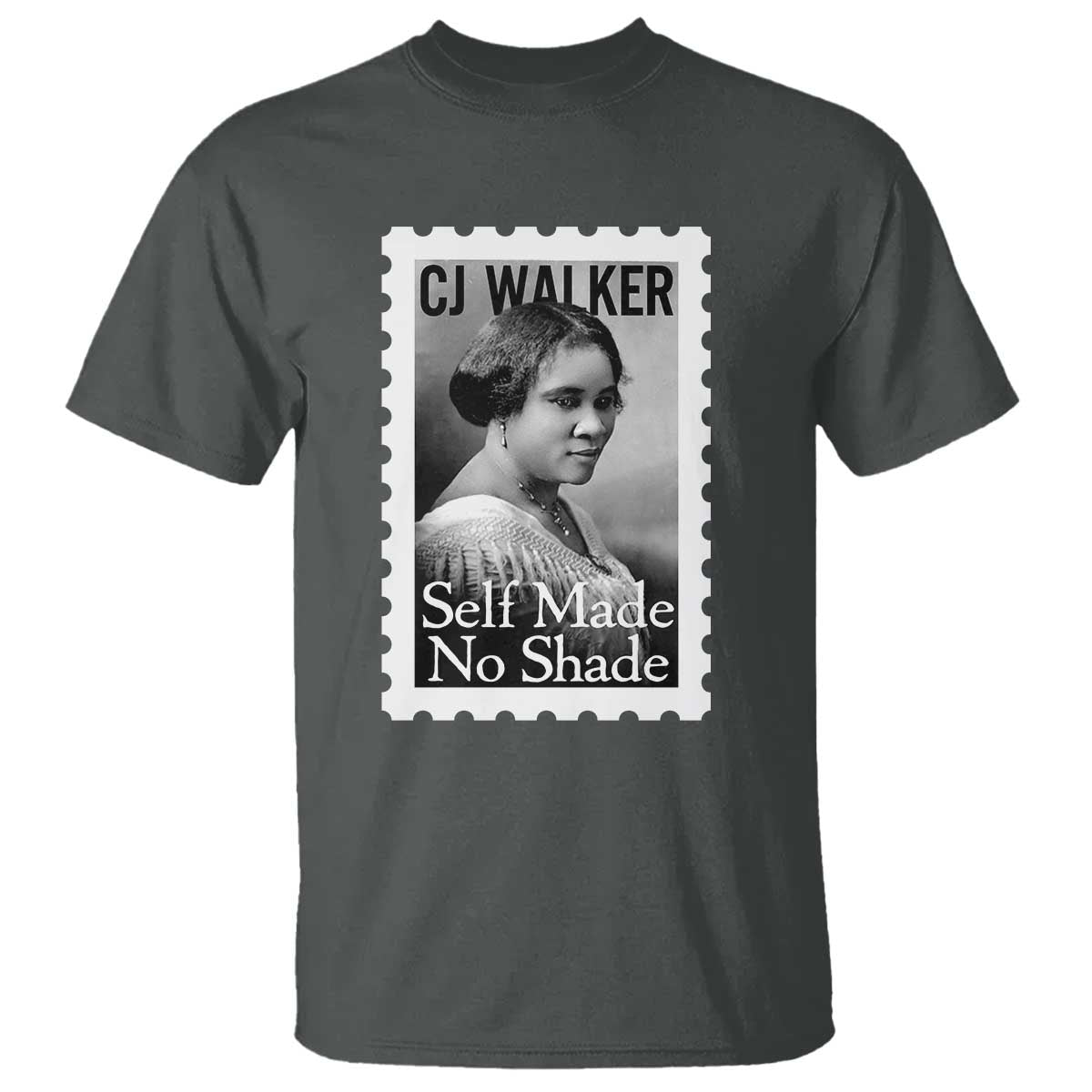 Madam CJ Walker T Shirt Strong Black Woman Leader - African Pride