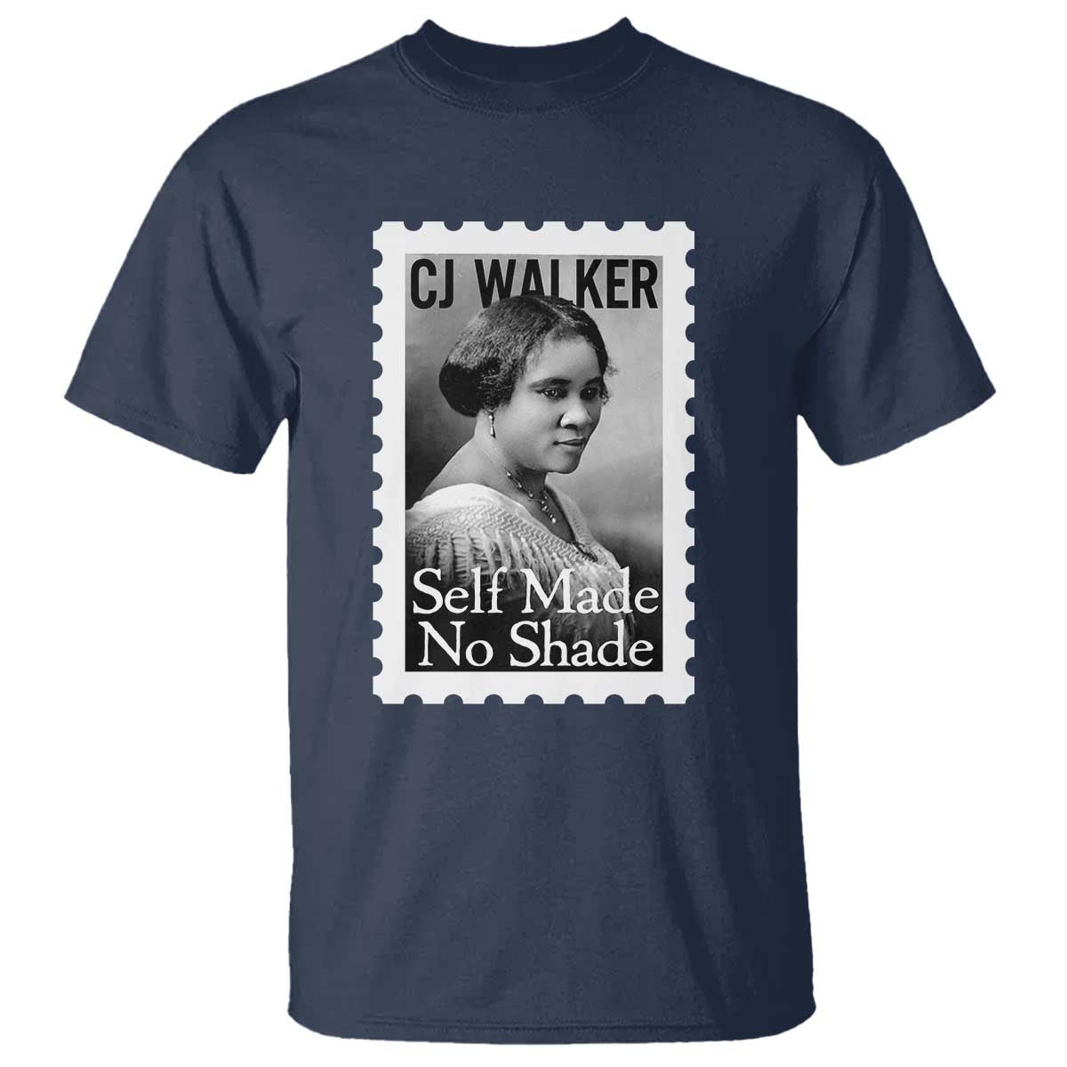 Madam CJ Walker T Shirt Strong Black Woman Leader - African Pride