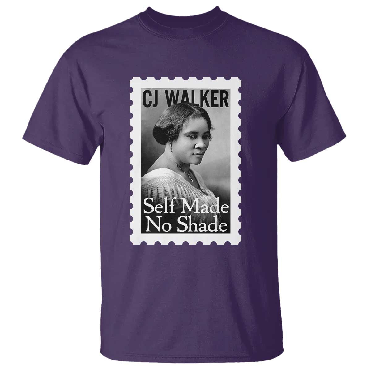 Madam CJ Walker T Shirt Strong Black Woman Leader - African Pride
