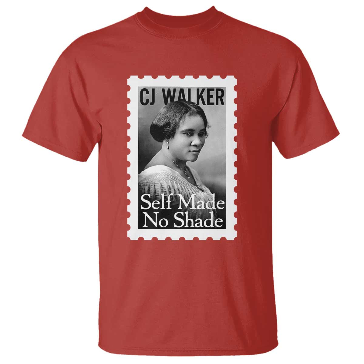 Madam CJ Walker T Shirt Strong Black Woman Leader - African Pride