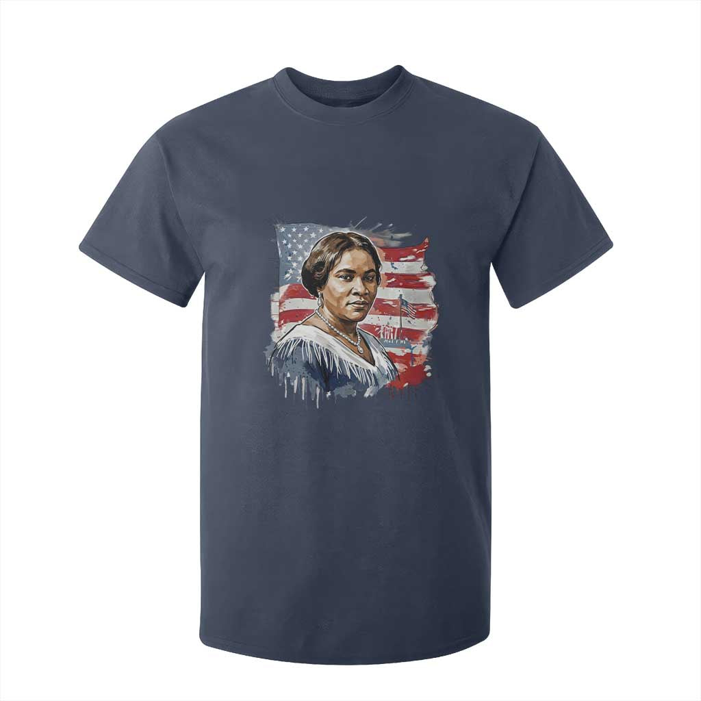 Madam CJ Walker Patriotic T Shirt For Kid Strong Black Woman Leader - African Pride