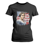 Madam CJ Walker Patriotic T Shirt For Women Strong Black Woman Leader - African Pride