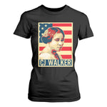 Madam CJ Walker Patriotic T Shirt For Women Black History Month Gift - African Pride