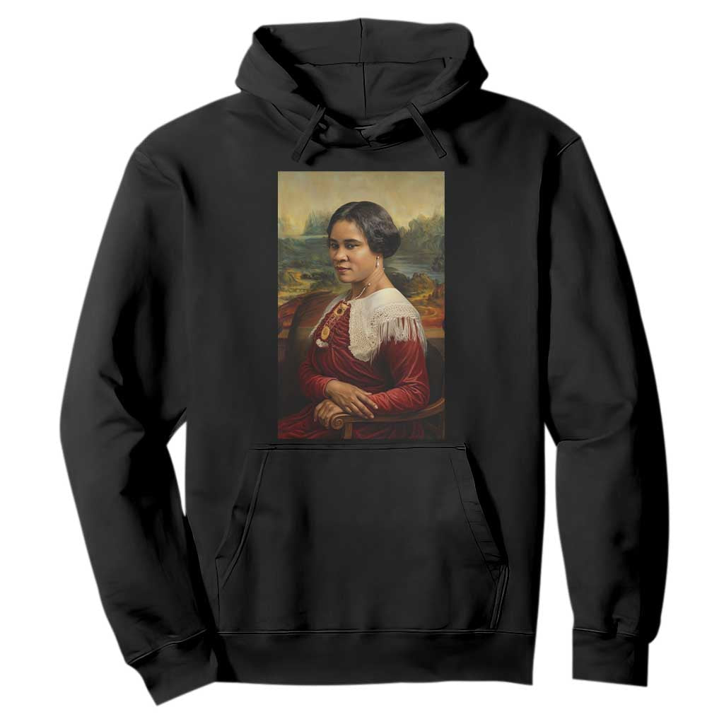 Madam CJ Walker Mona Lisa Hoodie Black History Month Gift - African Pride