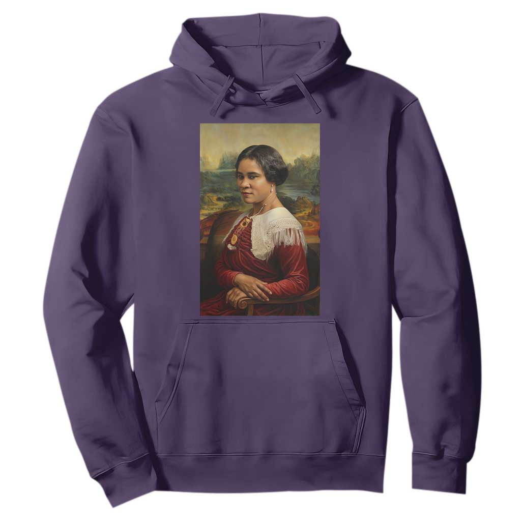 Madam CJ Walker Mona Lisa Hoodie Black History Month Gift - African Pride
