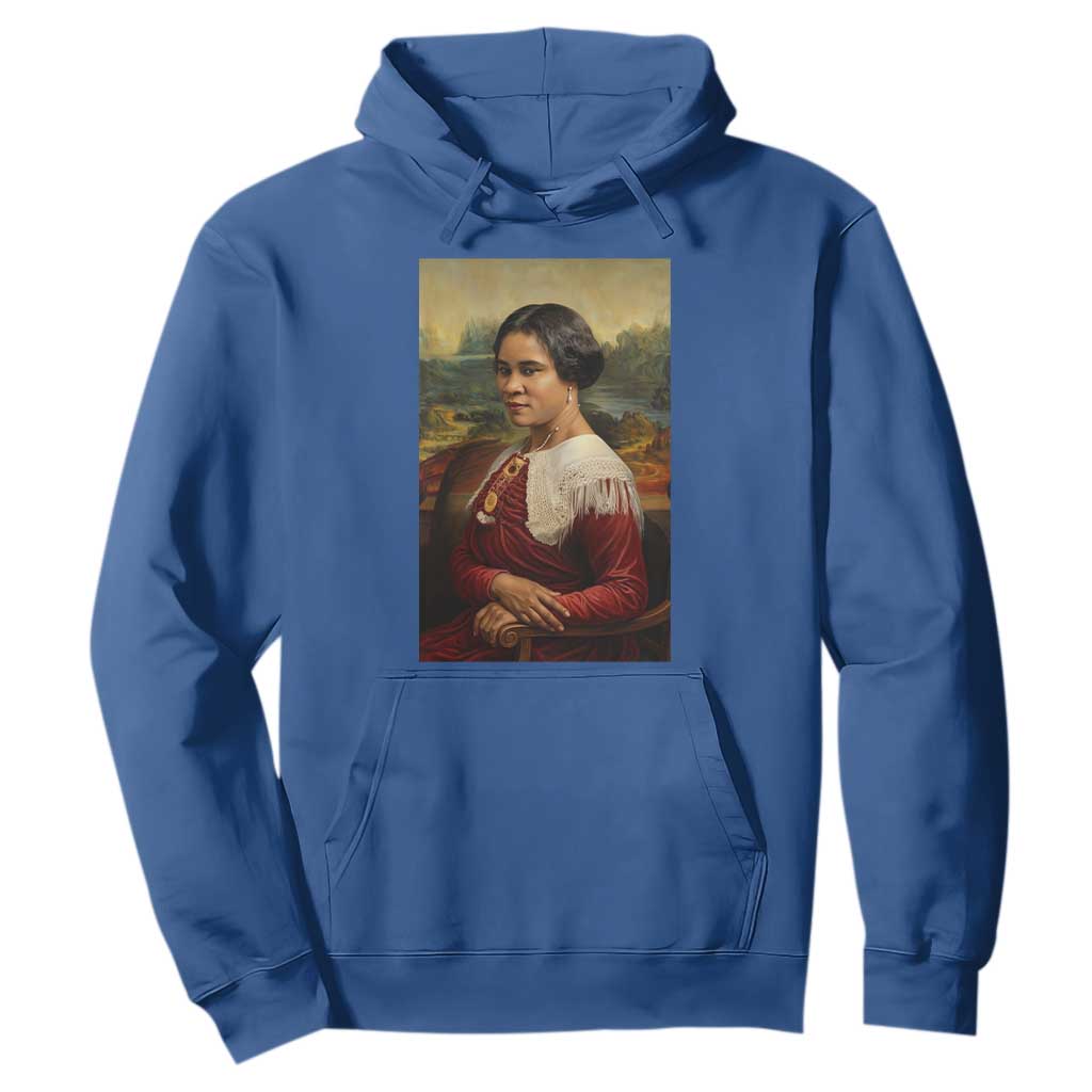 Madam CJ Walker Mona Lisa Hoodie Black History Month Gift - African Pride