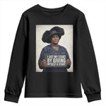 Madam CJ Walker Quote Youth Sweatshirt I Got My Start By Giving Myself A Start