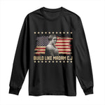 Build Like Madam CJ Walker Long Sleeve Shirt Black History Month Gift