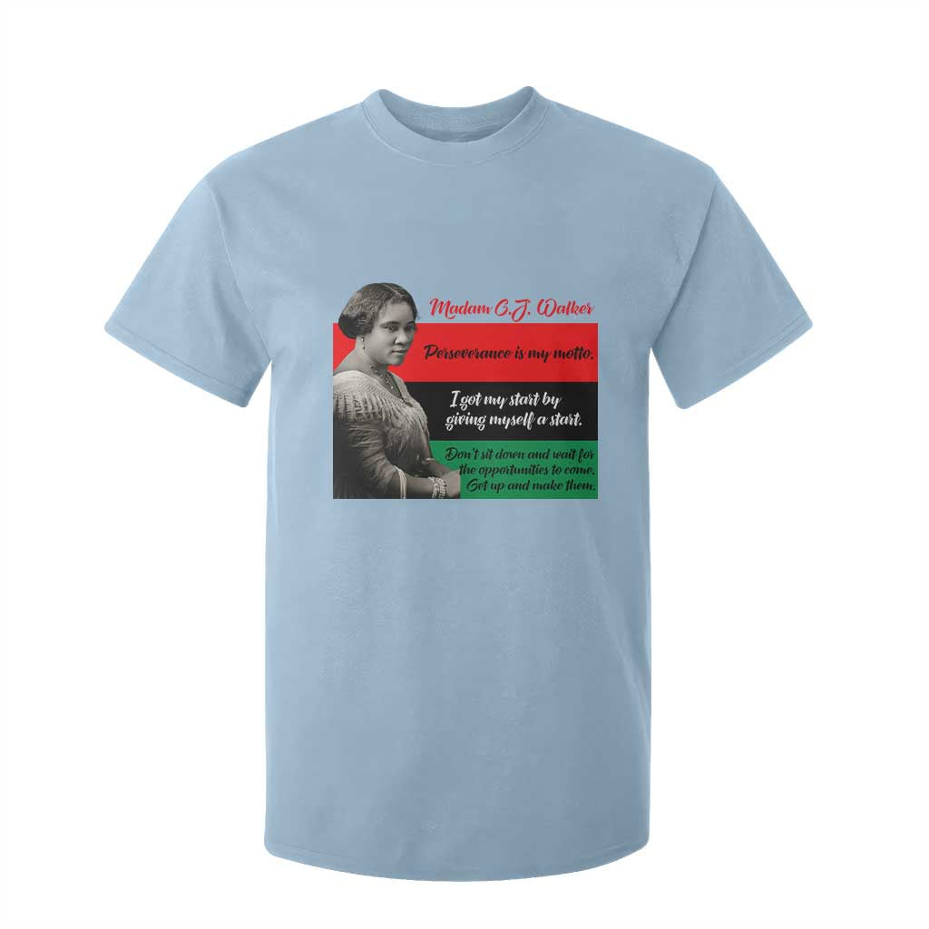 Madam CJ Walker T Shirt For Kid Women Empowerment Inspirational Quote