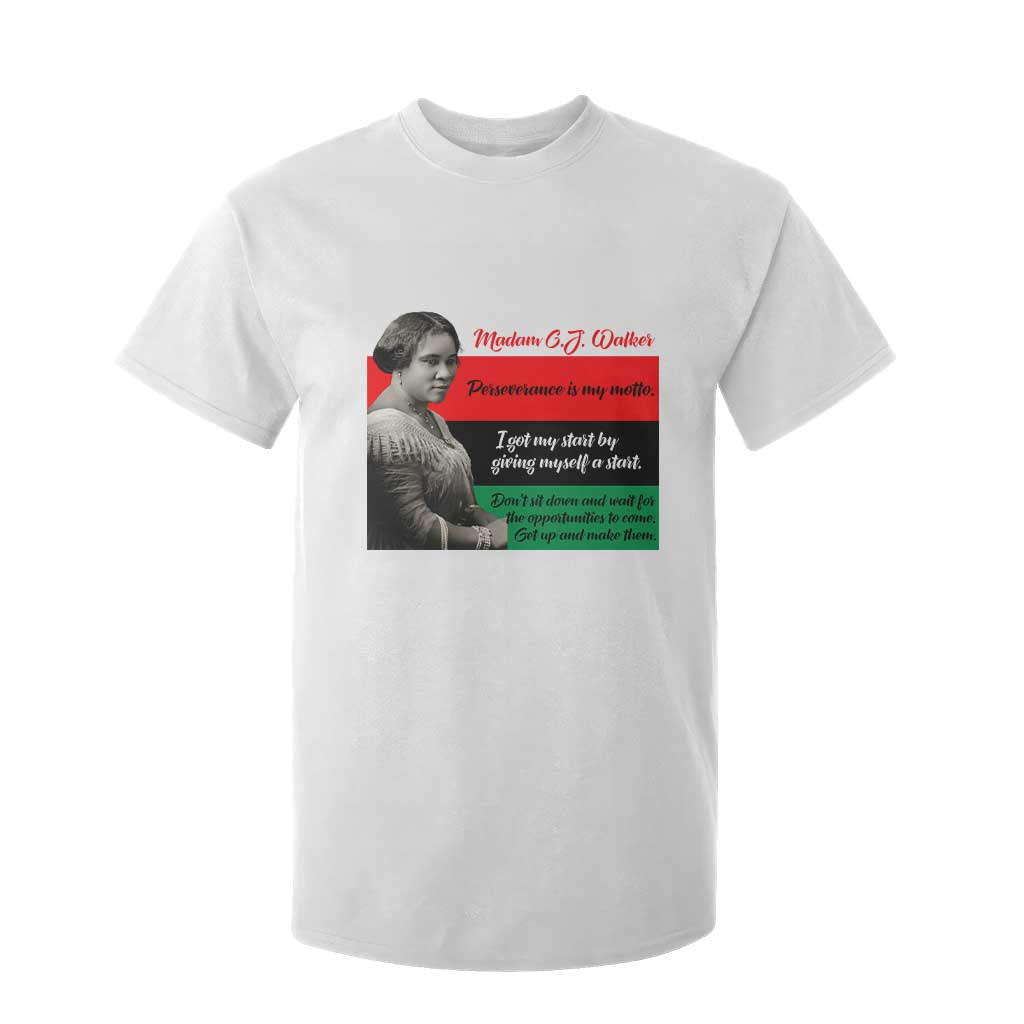 Madam CJ Walker T Shirt For Kid Women Empowerment Inspirational Quote