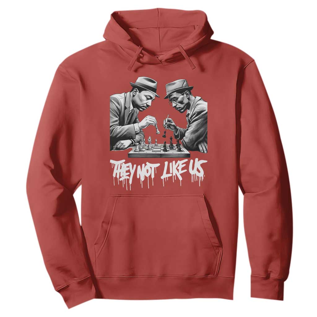 MLK And Malcolm X Hoodie They Not Like Us African American Heritage Gift - African Pride
