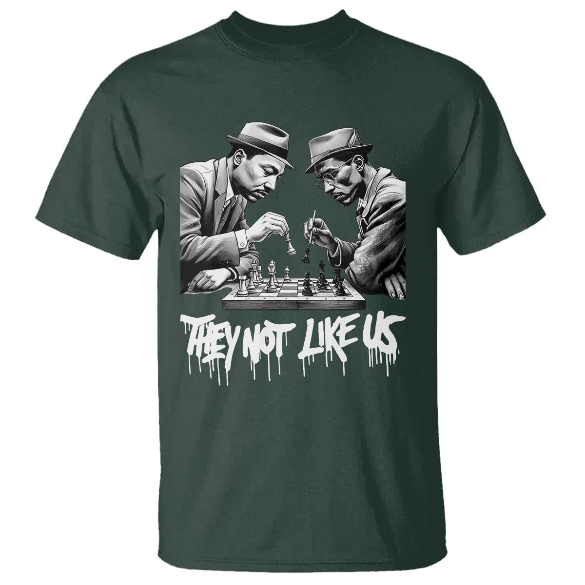 MLK And Malcolm X T Shirt They Not Like Us African American Heritage Gift - African Pride