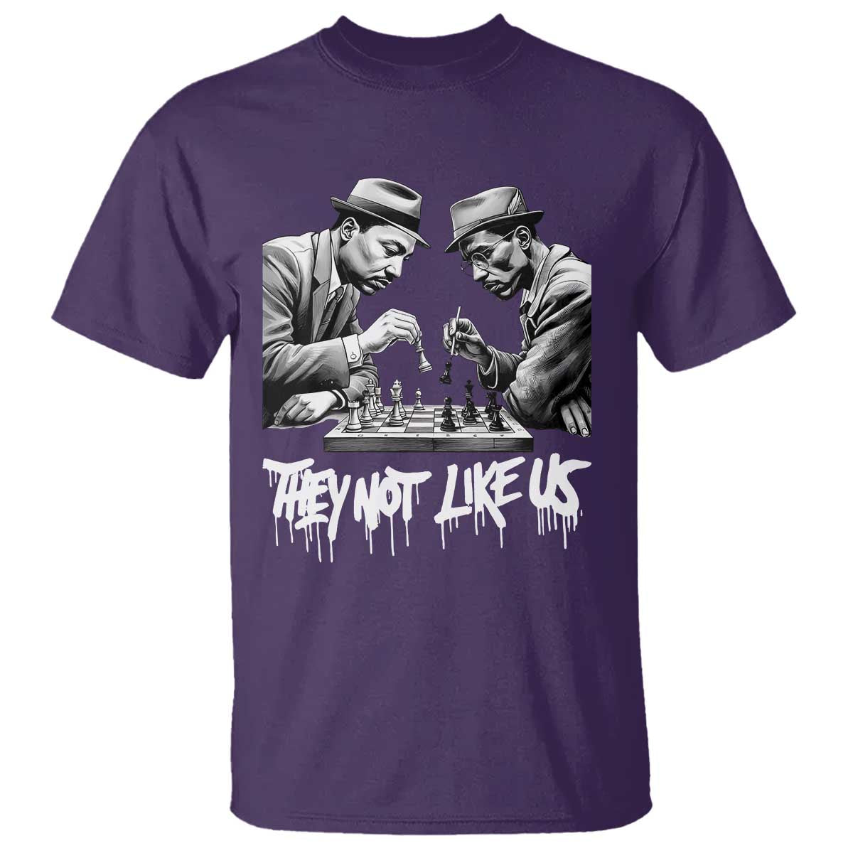 MLK And Malcolm X T Shirt They Not Like Us African American Heritage Gift - African Pride