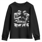MLK And Malcolm X Youth Sweatshirt They Not Like Us African American Heritage Gift - African Pride