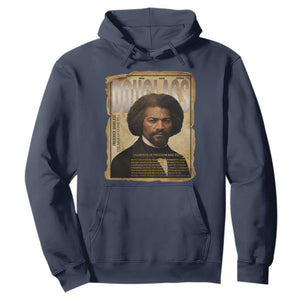 Frederick Douglass Historical Newspaper Hoodie The Sage Of Cedar Hill - African Pride