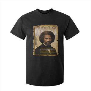 Frederick Douglass Historical Newspaper T Shirt For Kid The Sage Of Cedar Hill - African Pride