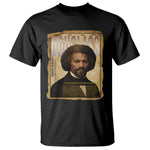 Frederick Douglass Historical Newspaper T Shirt The Sage Of Cedar Hill - African Pride