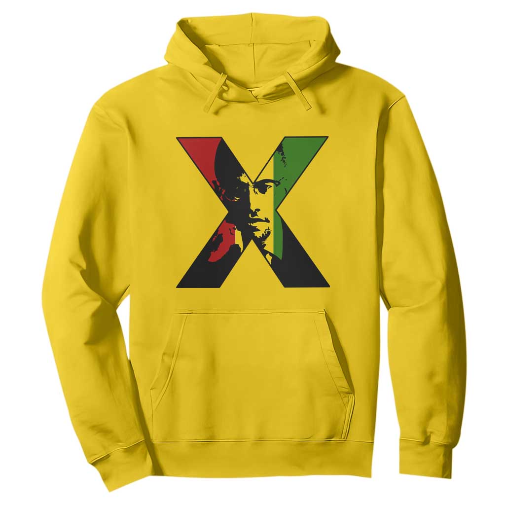 Malcolm X Hoodie African American Heritage Gift - African Pride