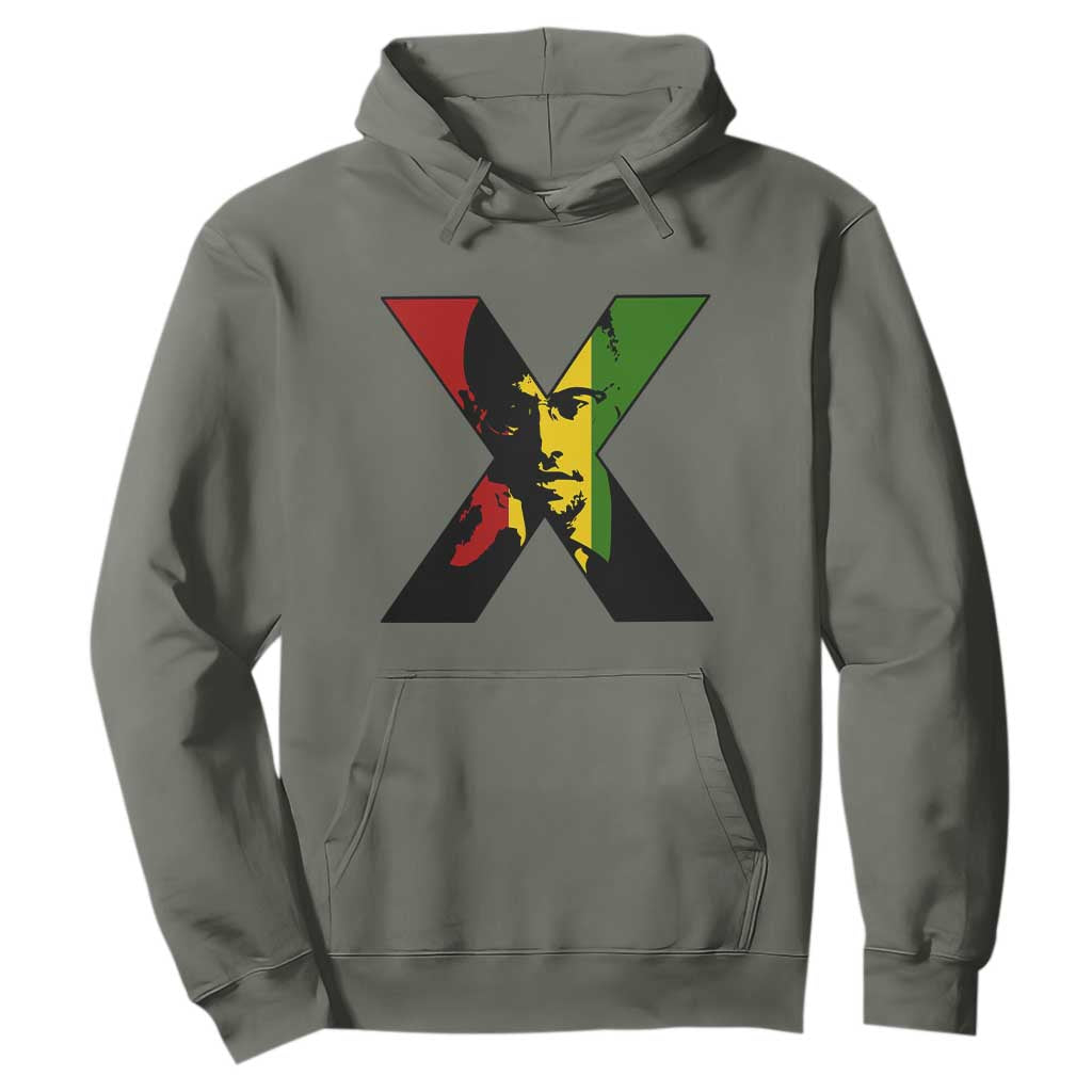 Malcolm X Hoodie African American Heritage Gift - African Pride