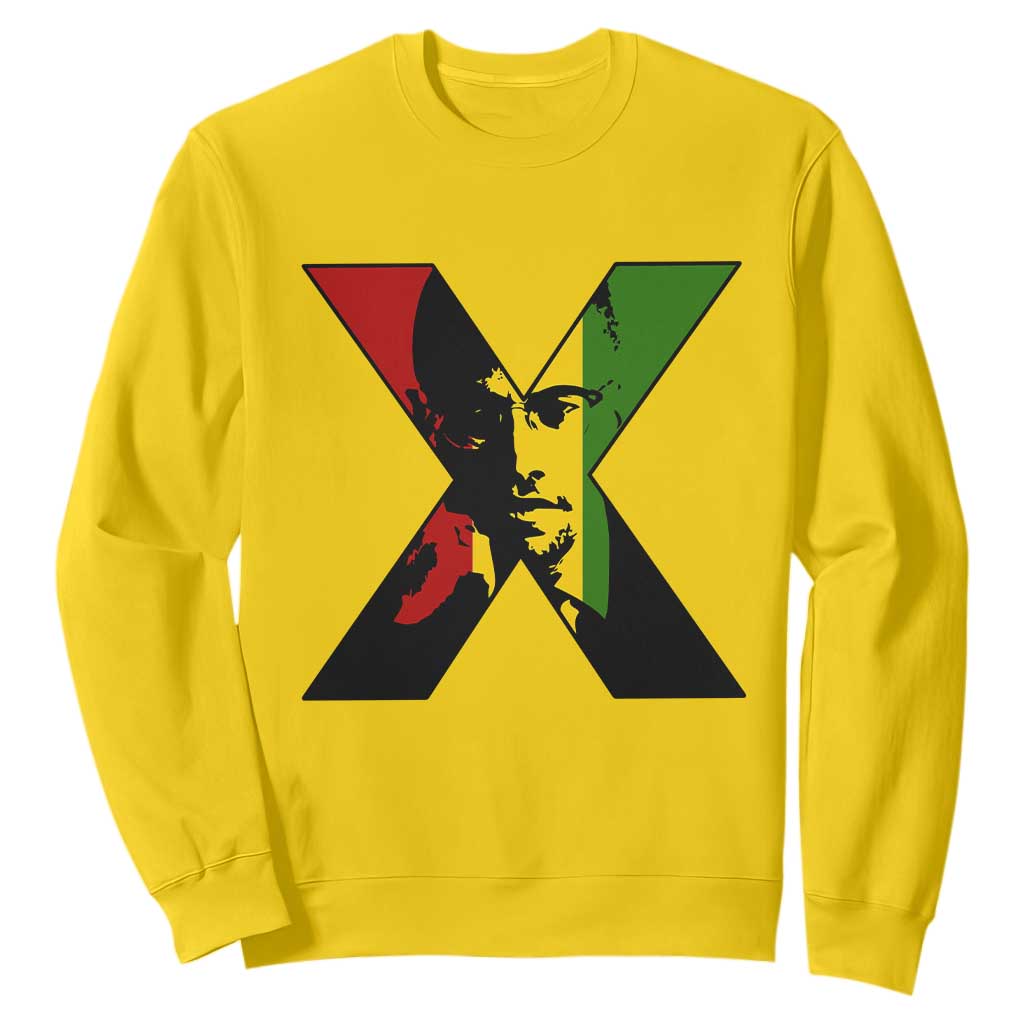 Malcolm X Sweatshirt African American Heritage Gift - African Pride