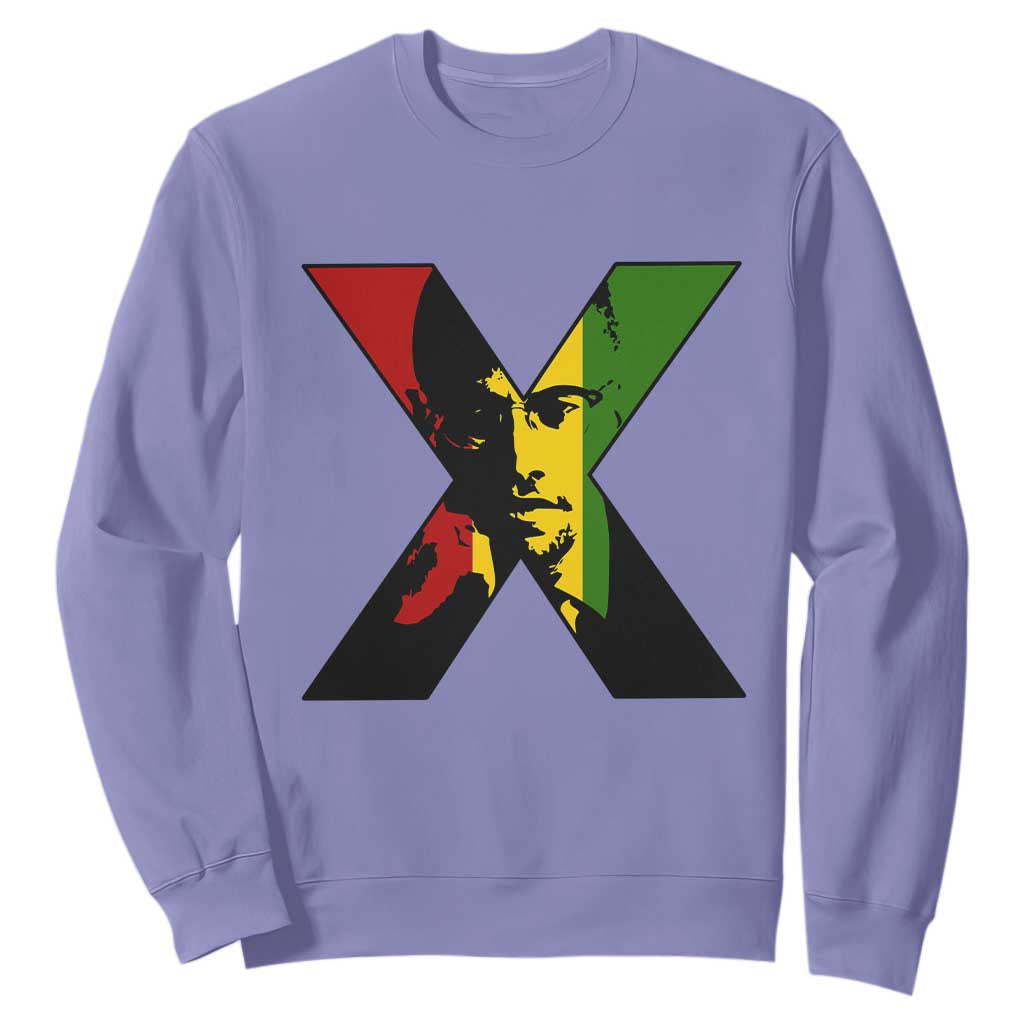 Malcolm X Sweatshirt African American Heritage Gift - African Pride