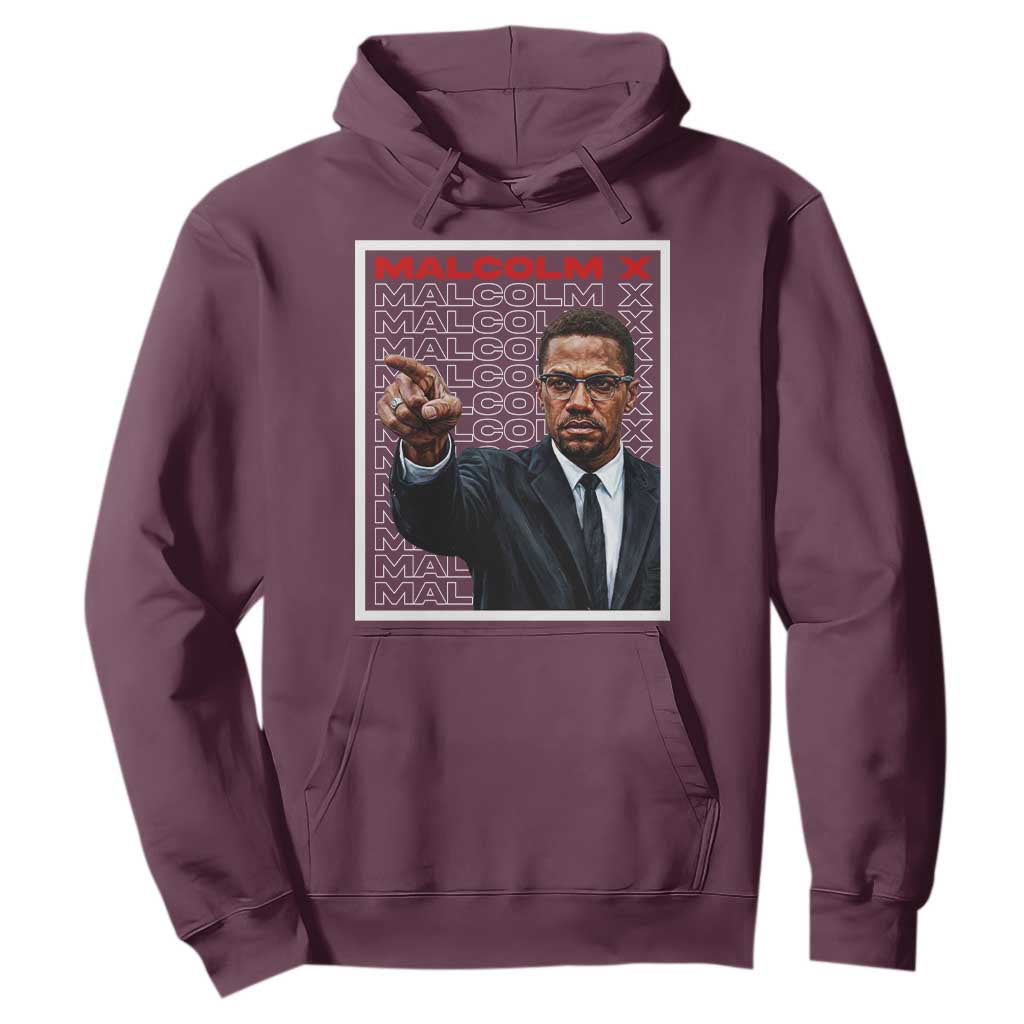 Malcolm X Legend Hoodie African American Activist Legacy - African Pride