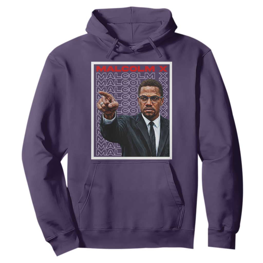 Malcolm X Legend Hoodie African American Activist Legacy - African Pride